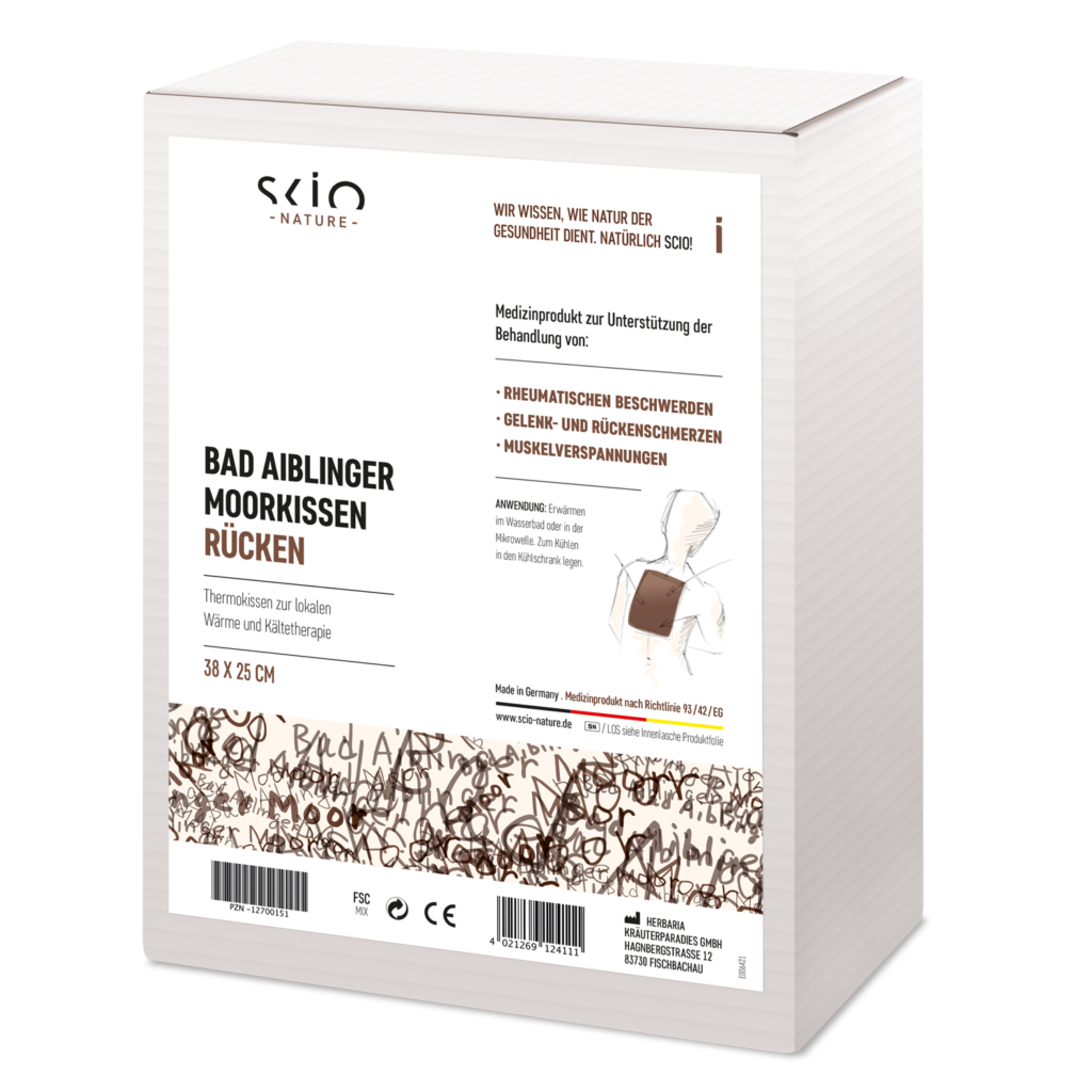Bad Aiblinger Moorkissen Rücken
